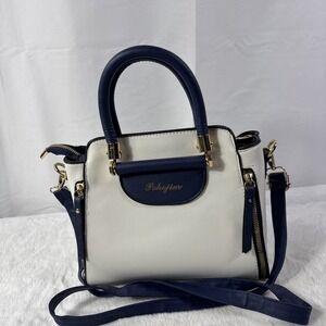 Pagajim Satchel Bag  Blue/ White